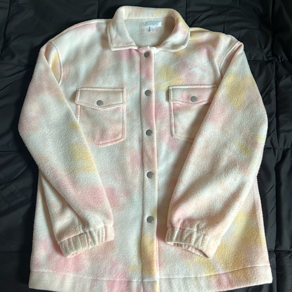 Teddy button up jacket
